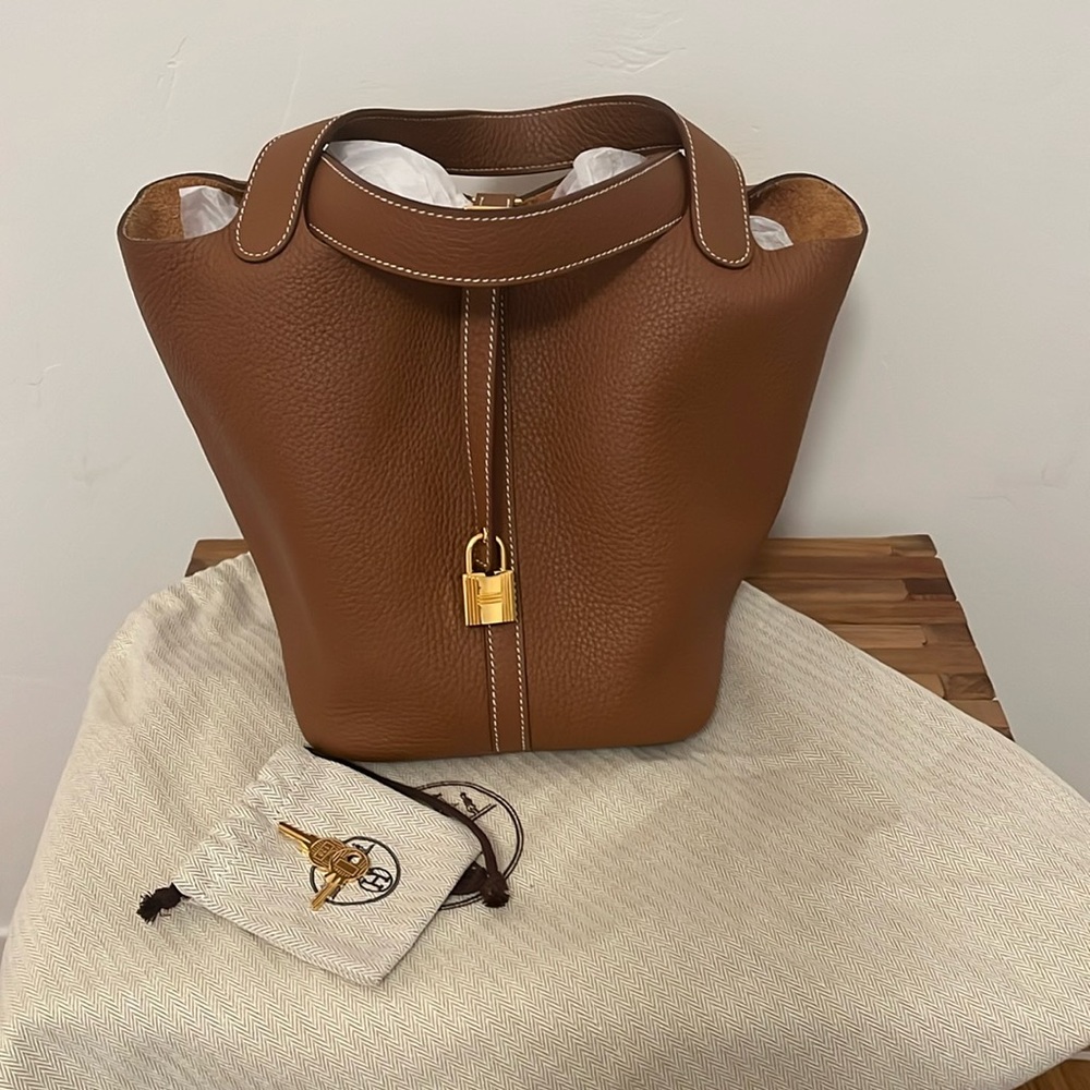 Hermes Picotin 22 Gold
